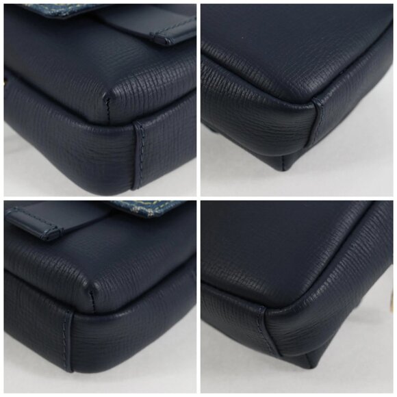 LOUIS VUITTON LV Squared Double Phone Pouch Blue - Picture 15 of 15